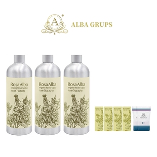 2瓶 ALBA GRUPS艾尔芭白玫瑰精油纯露大马士革玫瑰湿敷补水精华