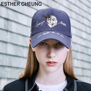 ESTHER CHEUNG太空情侣深顶棒球帽女大头围鸭舌帽宽檐显脸小户外