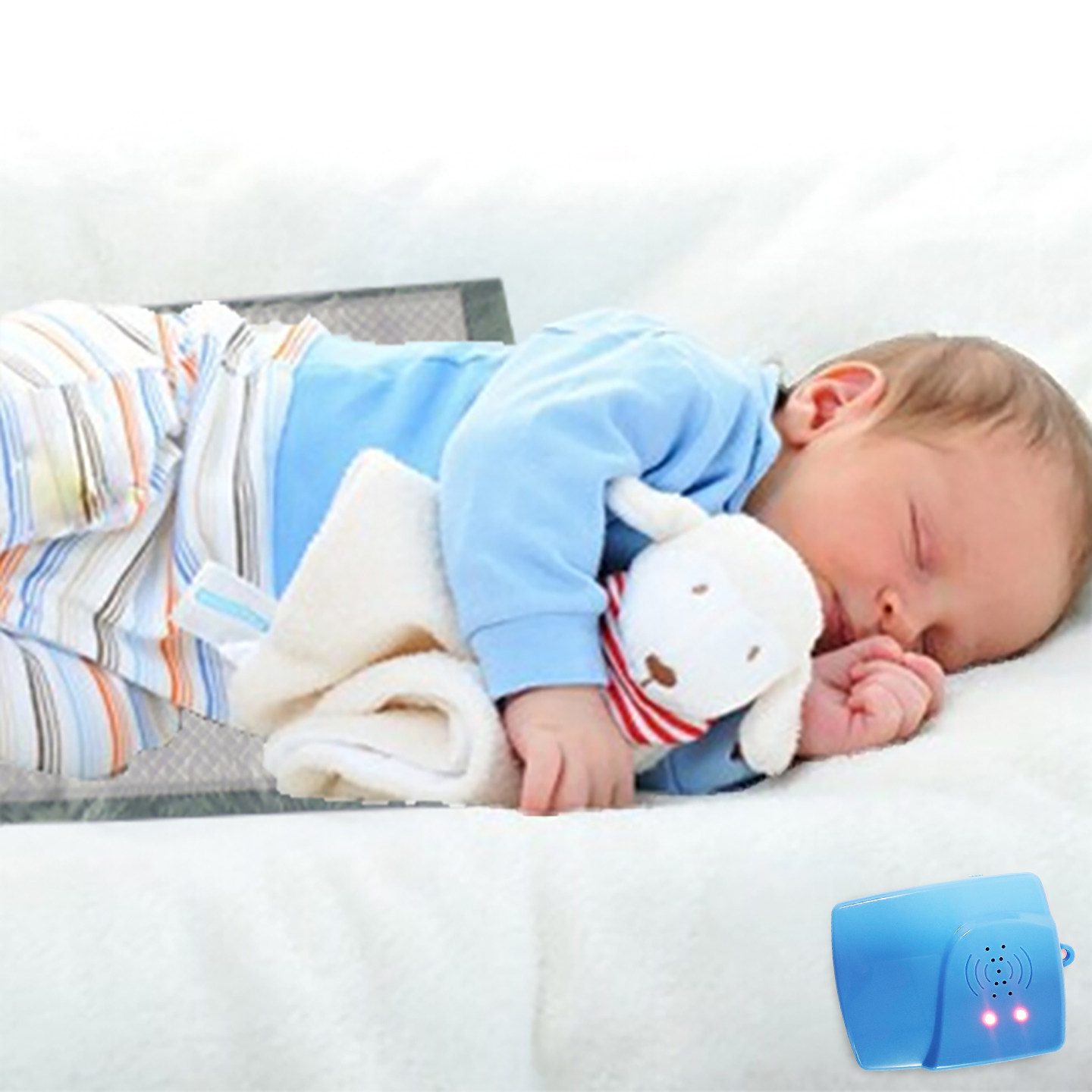 无线防尿床报警器儿童尿湿提醒器