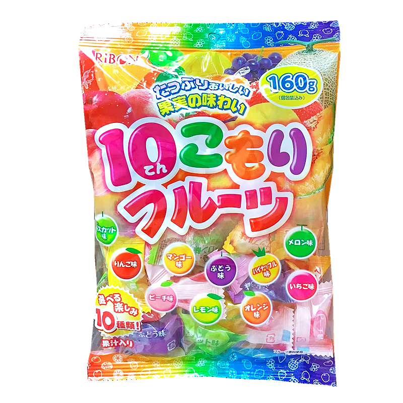 日本理本什锦什锦水果硬糖