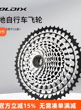 GOLDIX HG/XD超轻封闭盘山地飞轮12速11-46/51T 兼容SHIMANO/SRAM