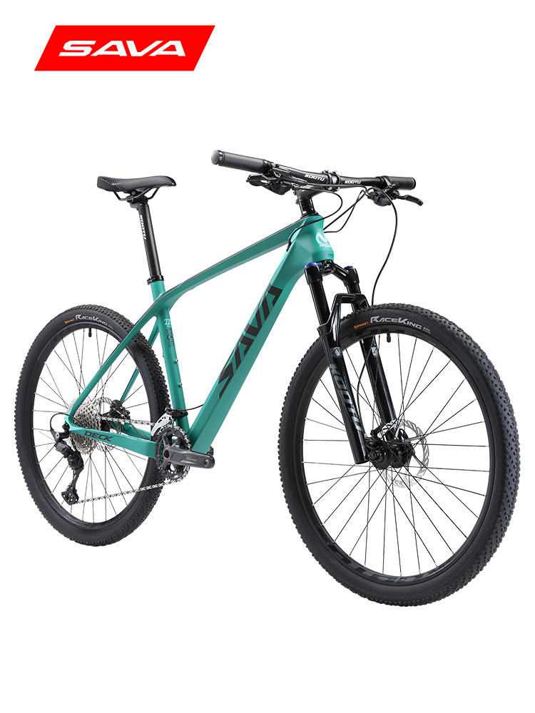 sava 萨瓦碳纤维超轻山地车自行车迪卡 22速m5100变速油刹赛单车