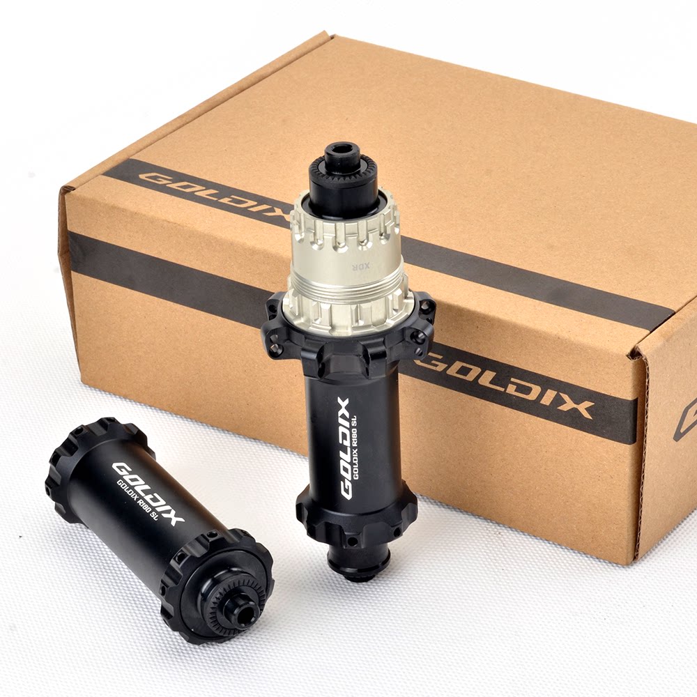 GOLDIX R180SL公路车超轻圈刹花鼓棘轮36T 自行车v刹轮毂前20后24