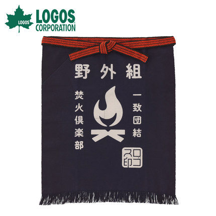 日本logos户外露营日式围兜