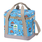 日本logos户外露营保温包便当包野餐垫包收纳包抗菌便携保温包