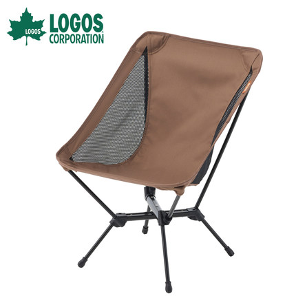 logos户外椅子便携户外折叠椅露营休闲椅小凳子轻便演员导演椅子