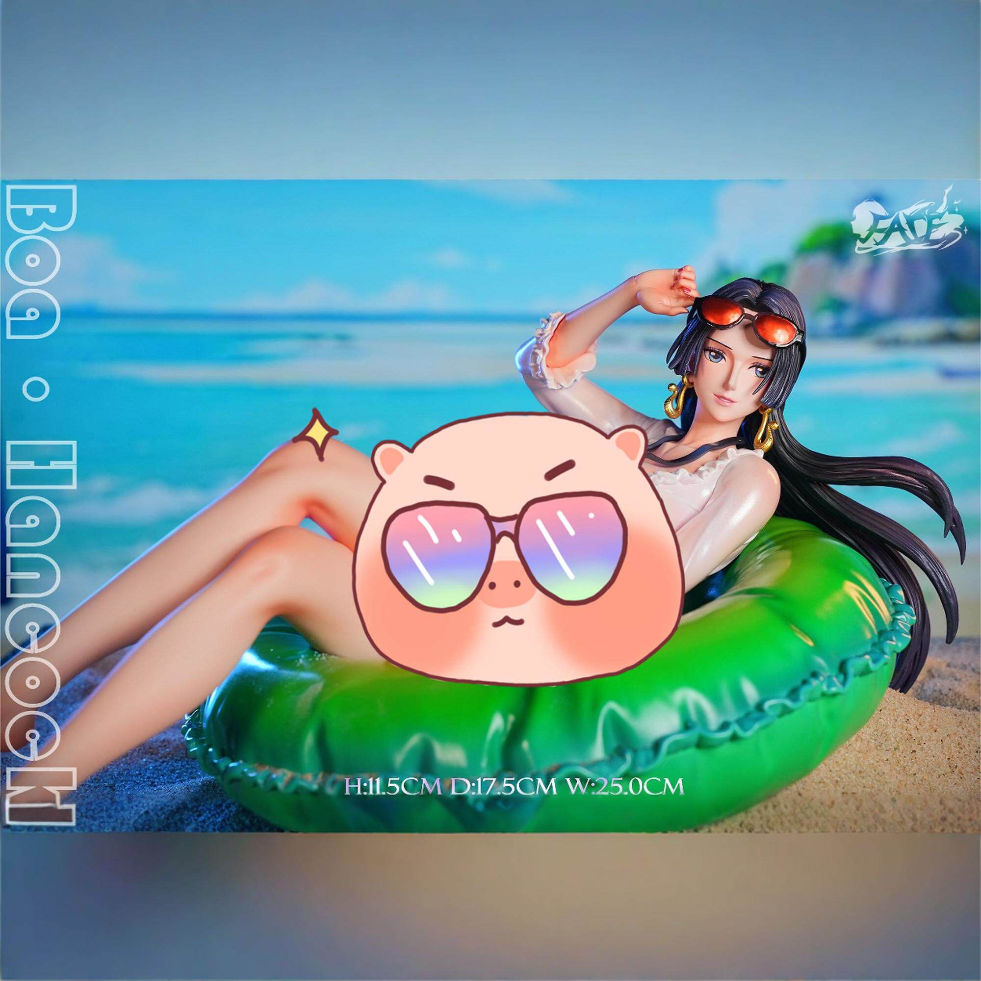 【预订优惠】face海贼王 泳装女帝汉库克 手办摆件gk雕像模型礼物