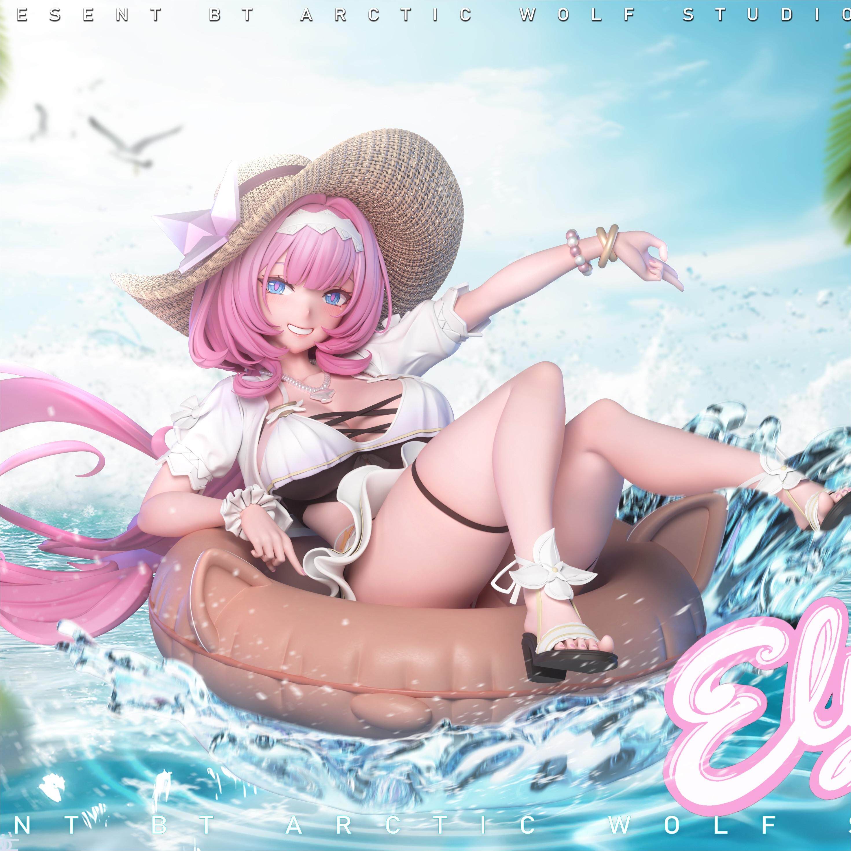 【预订优惠】arctic wolf 崩坏3泳装爱莉希雅 手办摆件gk模型礼物