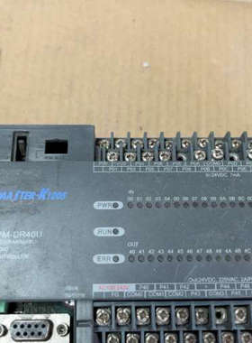 K7M-DR40U LS产电模块 上电如图 ERR灯闪烁 售