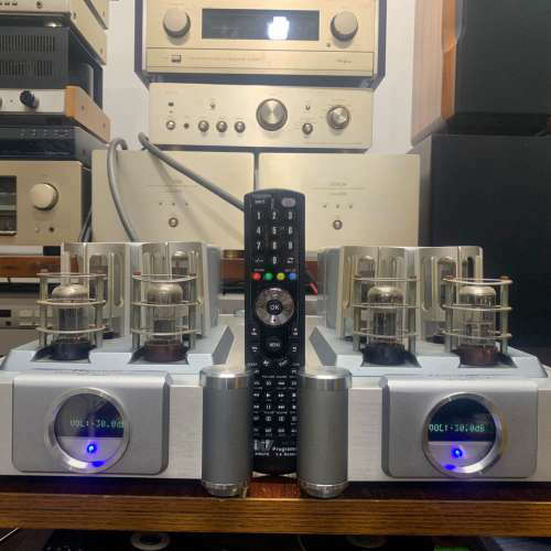 山灵 SP-80C单声道胆后级 后配遥控 机子连号 单声道采