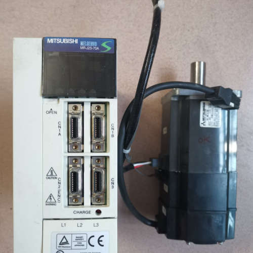 MR-J2S-70A伺服电机HC-KFS73B，带抱闸刹