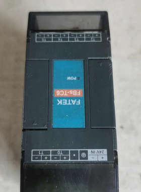 FBs-TC6/TC2永宏扩展温度模块实物图拍摄，无