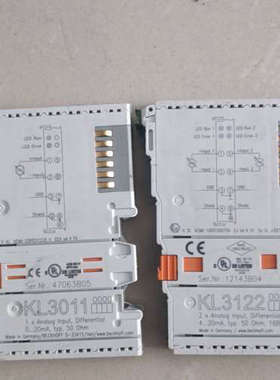 德国BECKHOFF KL3011倍福模拟量KL3122模块