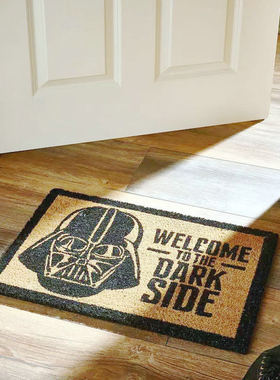 达斯维达球迷椰棕地垫印度进口手工北欧风入户门除尘蹭土门垫定制