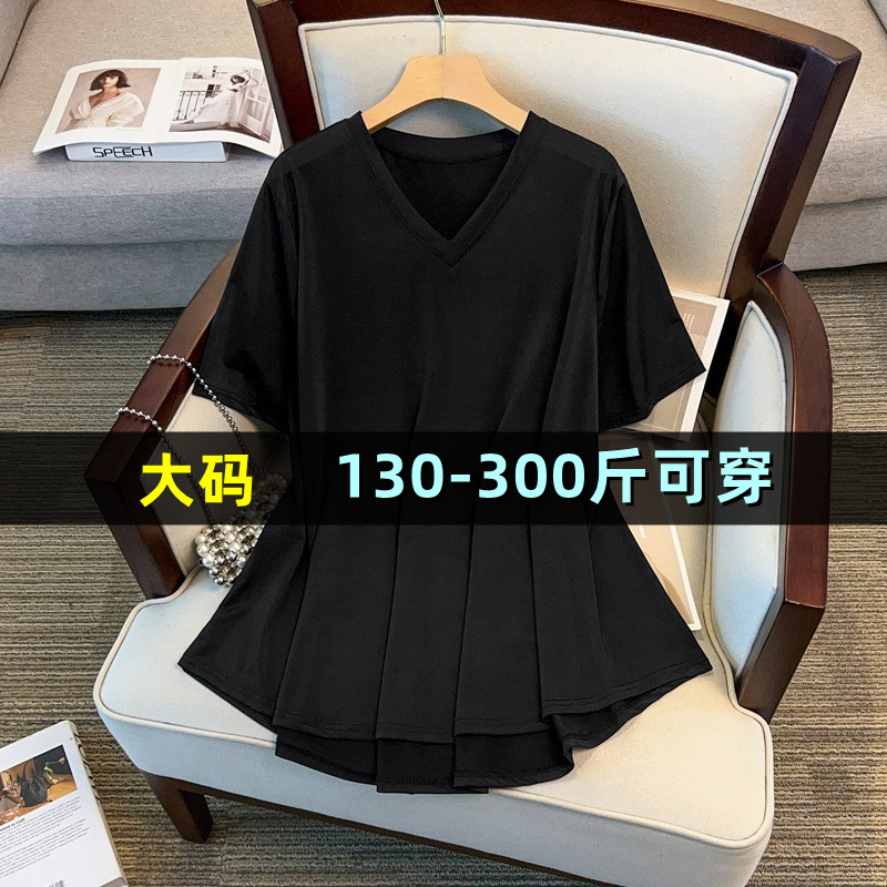 大码短袖速干t恤女夏季薄款