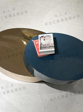 Visionnaire-RYLAN 倾斜设计茶几拉丝高端烤漆旋转轻奢风极简定制