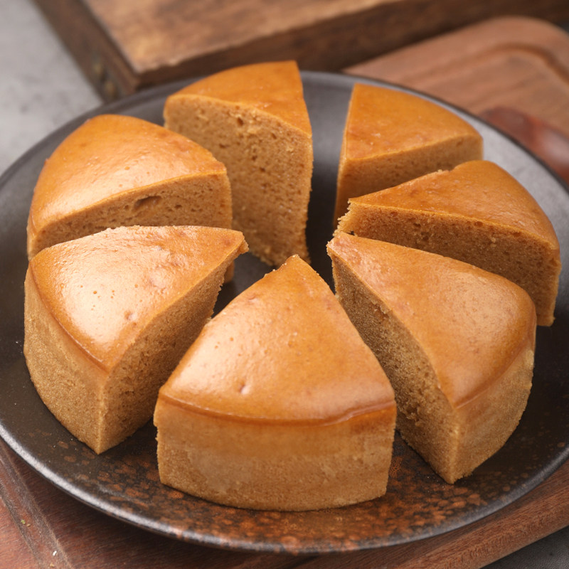 双德广式早餐红糖发糕松糕老式传统糕点速冻点心甜零食淋糖糕包邮