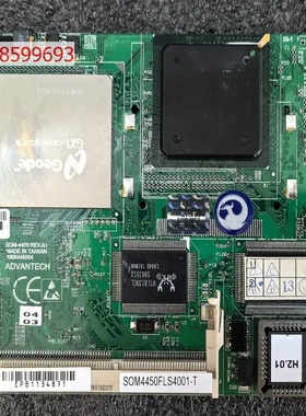 SOM-4450 REV:A1 注塑机主板 工控主板 SOM4450FLS4001-T