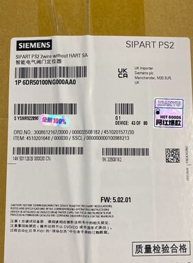 议价6DR5010-0NG00-0AA0西门子 智能 SIPAR