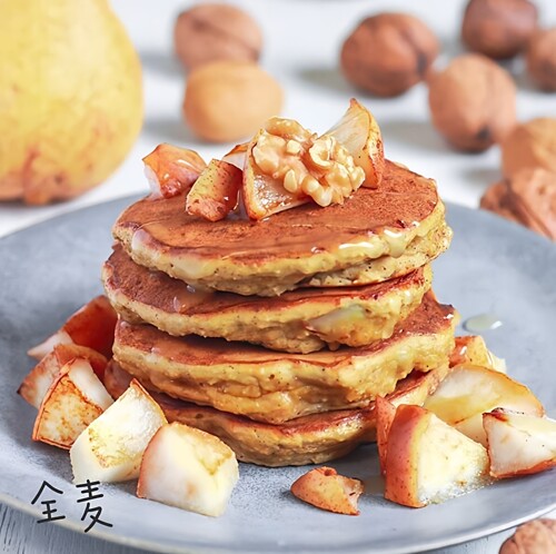 无糖松饼粉无添加低卡脂华夫饼粉
