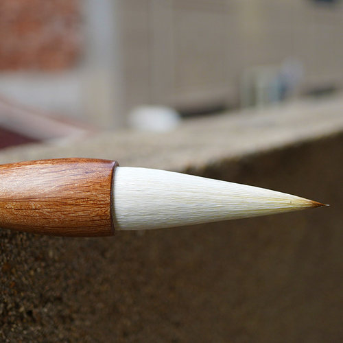 【惜文】兼毫对联大楷提斗笔行楷熊全龙笔庄 山水花鸟画国画笔