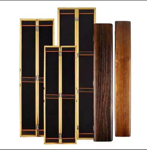 拉丝桐木漂盒大容量实木鱼漂盒加长多层浮漂盒渔具空漂盒子线盒