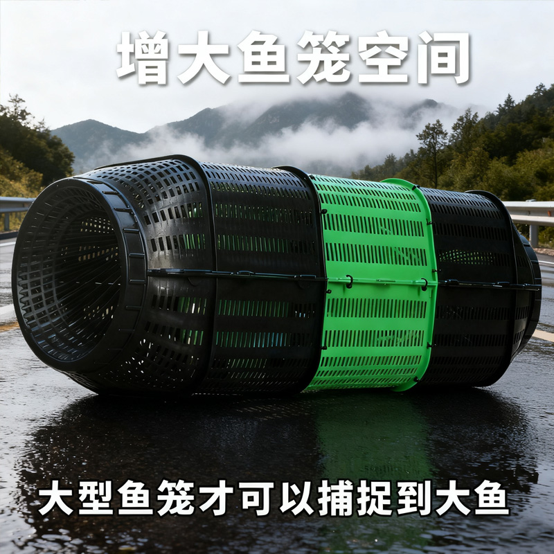 专用捕鱼鱼笼大号黄鳝鱼网笼子新款龙虾沉底泥鳅倒须网笼虾笼加大