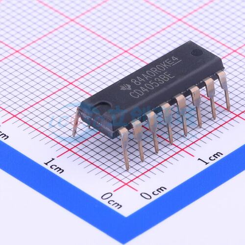 模拟开关/多路复用器 CD4053BE PDIP-16 TI/德州 电子元器件配单