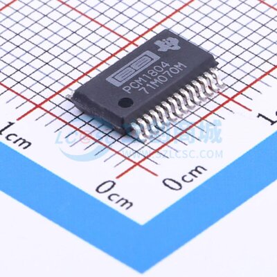 ADC/DAC芯片 PCM1804DBR SSOP-28 TI/德州 电子元件配单原装正品
