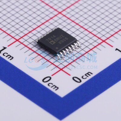 模数转换芯片ADC AD7914BRUZ-REEL7 TSSOP-16 ADI(亚德诺) 元器件