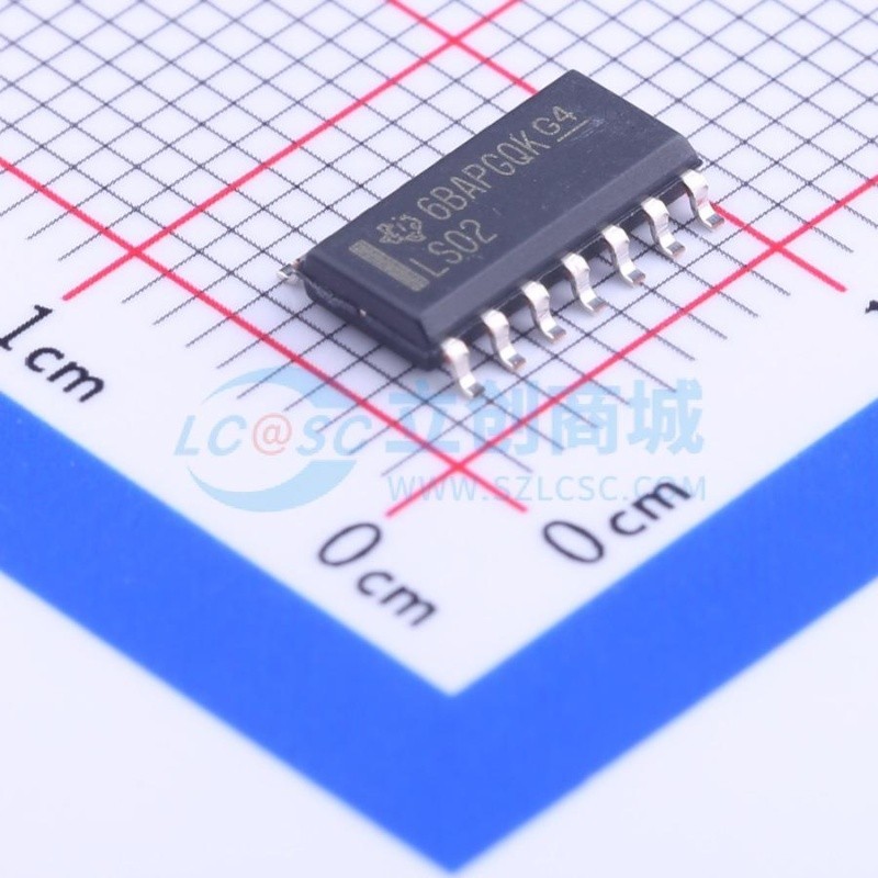 逻辑门 SN74LS02DR SOIC-14 TI/德州 电子元器件配单原装正品