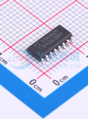数字比较器 CD4063BM96 SOIC-16 TI/德州 电子元器件配单原装正品