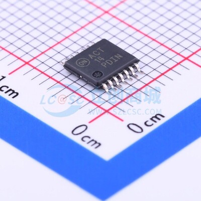 反相器 74ACT14MTCX TSSOP-14 onsemi/安森美 电子元器件配单