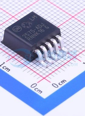 DC-DC电源芯片 LM2575D2T-ADJR4G TO-263-5 onsemi(安森美)