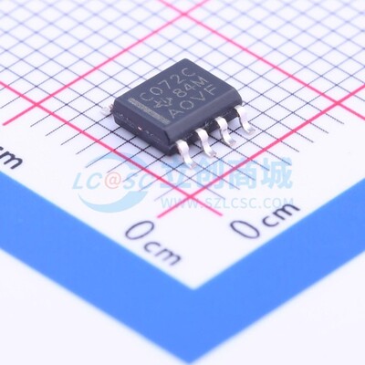 运算放大器 TLC072CDR SOIC-8 TI/德州 电子元器件配单原装正品