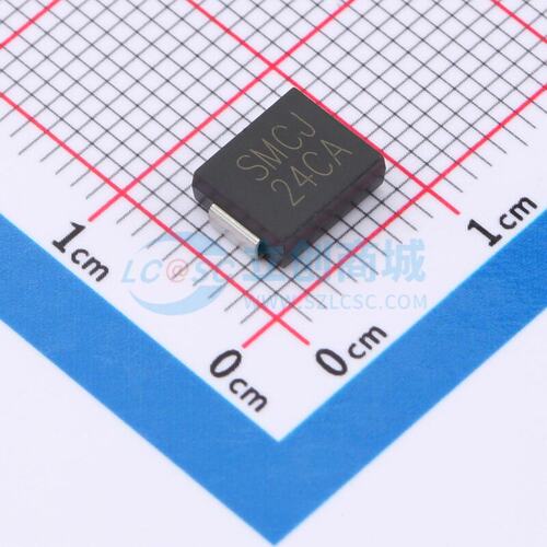 静电保护器(TVS/ESD) SMCJ24CA SMCG CJ(江苏长电/长晶) 原装正品