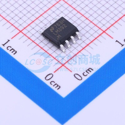 比较器 LM392MX/NOPB SOIC-8 TI/德州 电子元器件配单原装正品