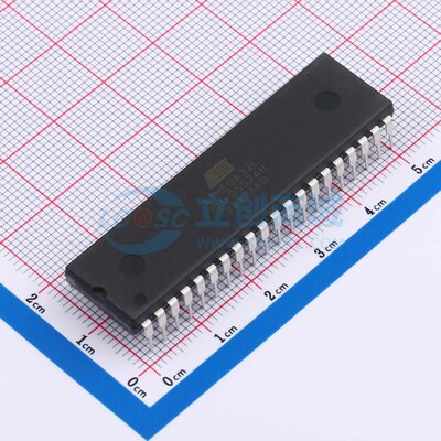 单片机(MCU/MPU/SOC) ATMEGA32L-8PU PDIP-40 MICROCHIP(美国微芯
