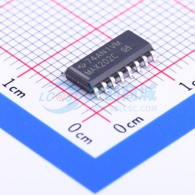 RS232芯片 MAX202CDR SOIC-16 TI/德州 电子元器件配单原装正品