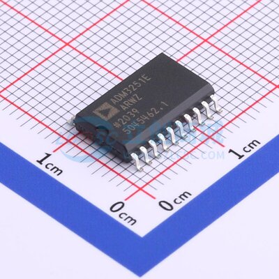 隔离式RS-232收发器 ADM3251EARWZ SOIC-20 ADI(亚德诺) 原装正品