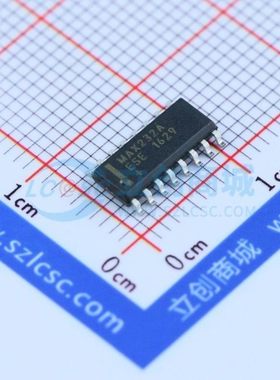 RS232芯片 MAX232AESE+T SOIC-16 MAXIM(美信) 电子元件原装正品