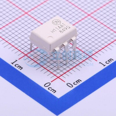 晶体管输出光耦 H11AA1M PDIP-6 onsemi(安森美) 电子元器件配单