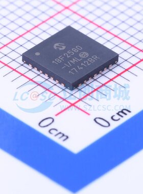 单片机(MCU/MPU/SOC) PIC18F2580-I/ML QFN-28 MICROCHIP(美国微