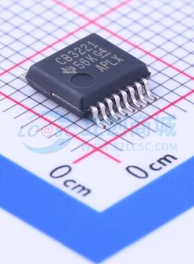 RS232芯片 SN65C3221DBR SSOP-16 TI/德州 电子元件配单原装正品