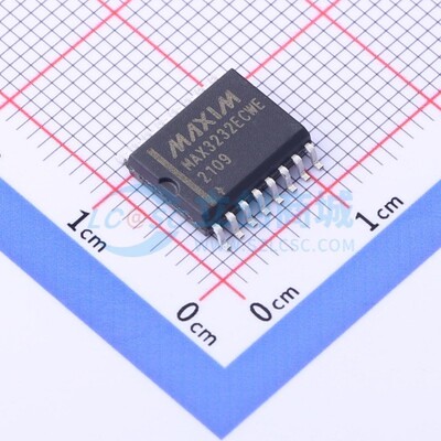 RS232芯片 MAX3232ECWE+T SOIC-16 MAXIM(美信) 电子元器件配单