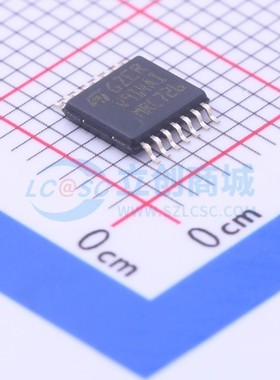 运算放大器 TSV914AIPT TSSOP-14 ST(意法半导体) 电子元器件原装