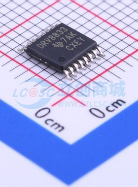 电机驱动芯片 DRV8833PWPR TSSOP-16 TI/德州 电子元器件配套