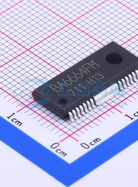 电机驱动芯片 BA6664FM-E2 HSOP-28 ROHM(罗姆) 电子元器件配套