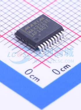 RS232芯片 MAX3223EAP+ SSOP-20 MAXIM(美信) 电子元器件原装正品