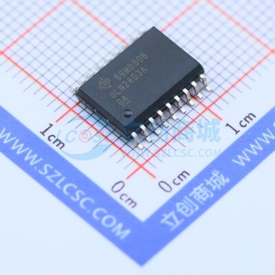 达林顿晶体管阵列 ULN2803ADWR SOIC-18 TI/德州 电子元器件配单